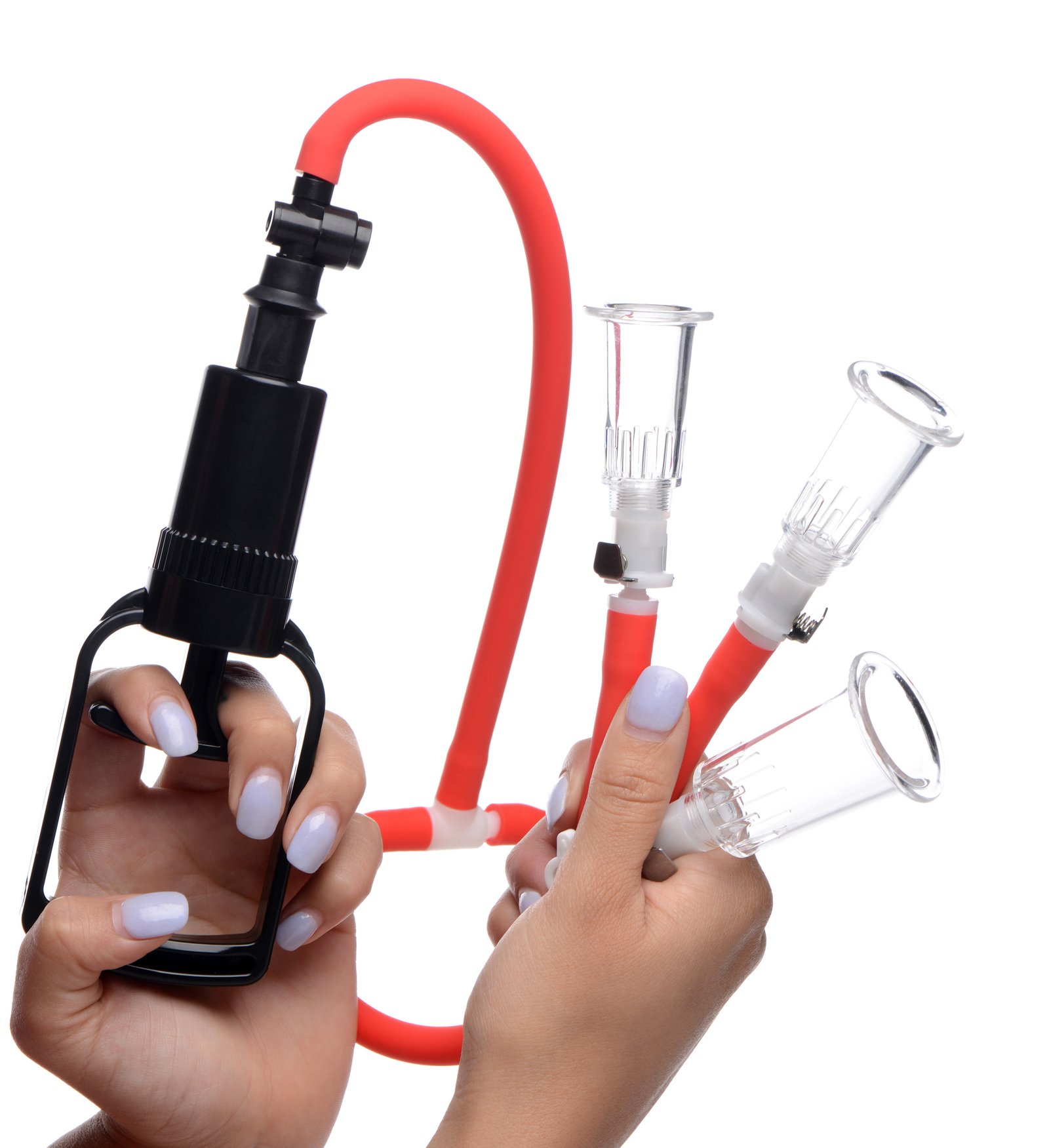 3-Way Suck Her Nipple and Clit Pump System - Image 4