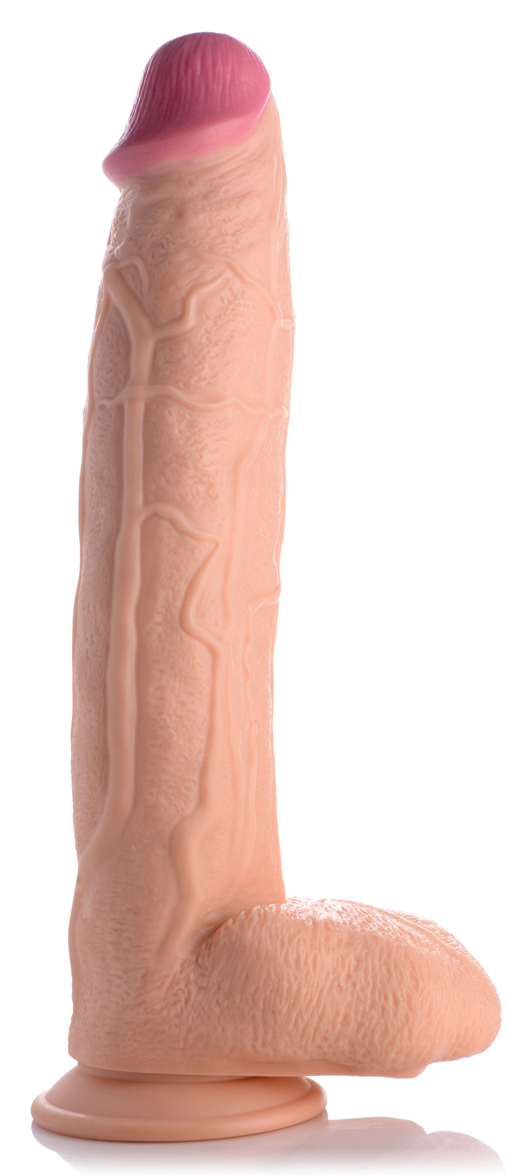 Raging Rhino 17 Inch Veiny Dildo - Flesh - Image 3