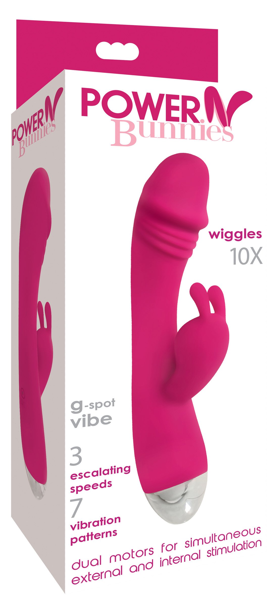 Wiggles 10X Silicone Rabbit Vibrator - Image 3
