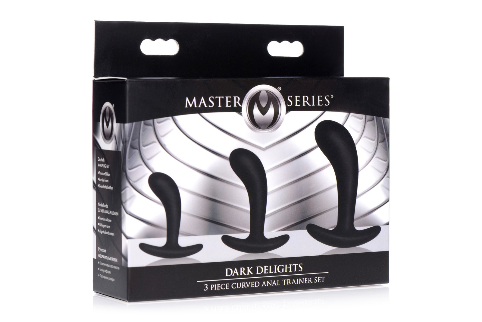 Dark Delights 3 Piece Curved Anal Trainer Set - Image 5