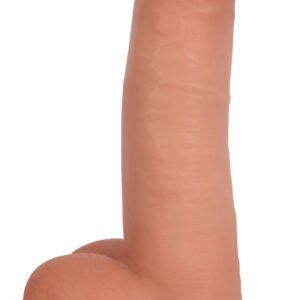 Jock Light Bareskin Dildo with Balls - 8 Inch