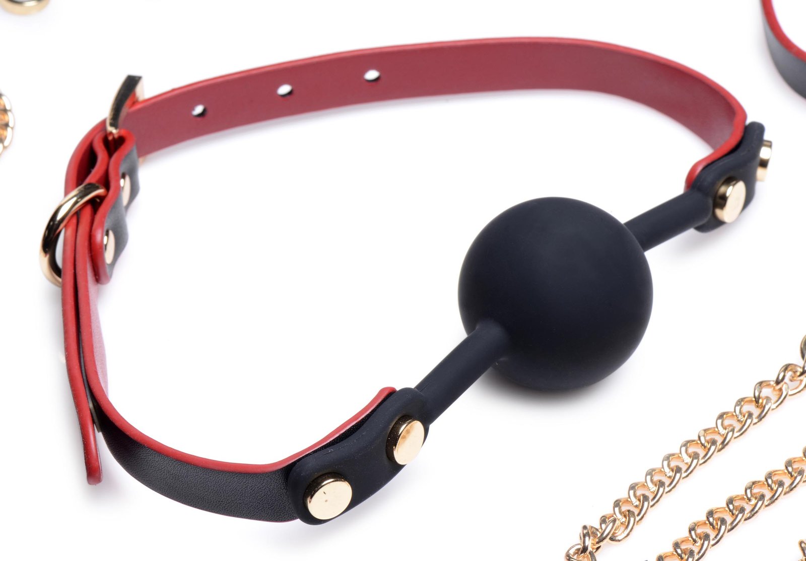 Black and Red Bow Bondage Set with Carry Case - Image 8