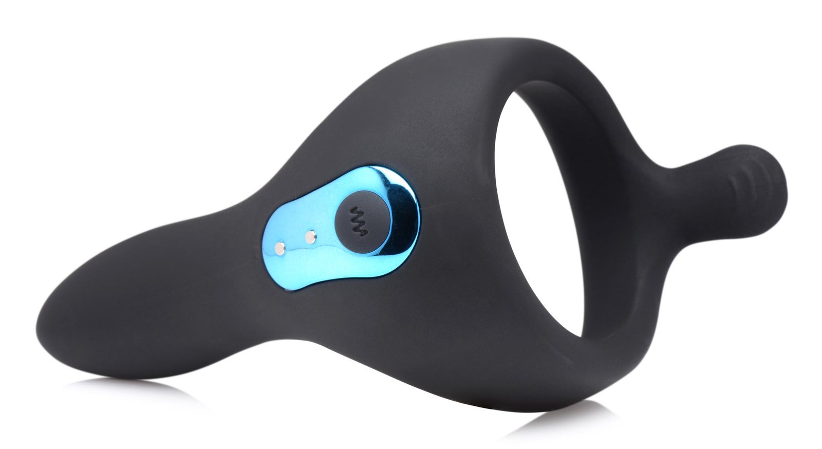 Power Taint 7X Silicone Cock and Ball Ring with Remote - Image 5