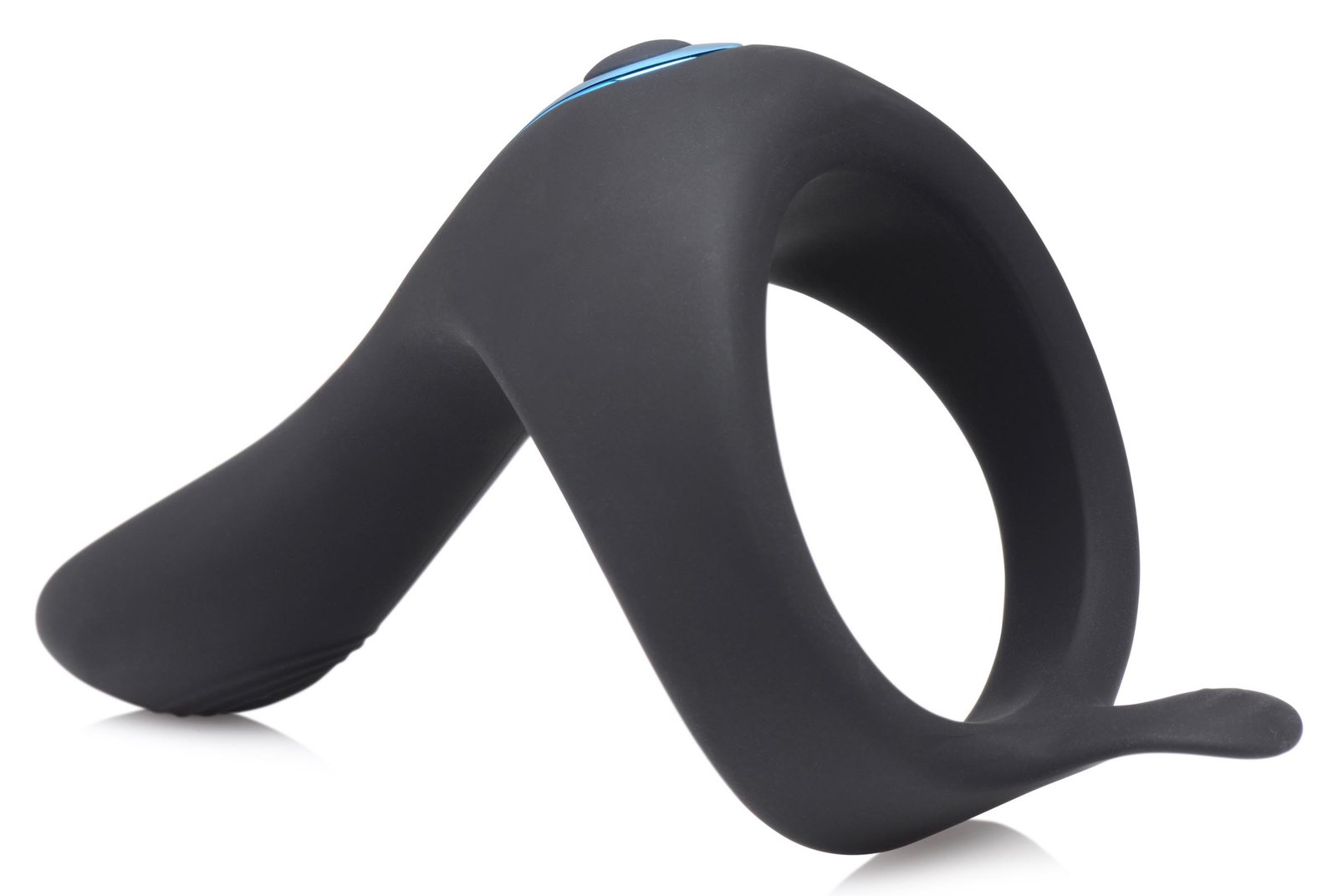 Power Taint 7X Silicone Cock and Ball Ring with Remote - Image 4