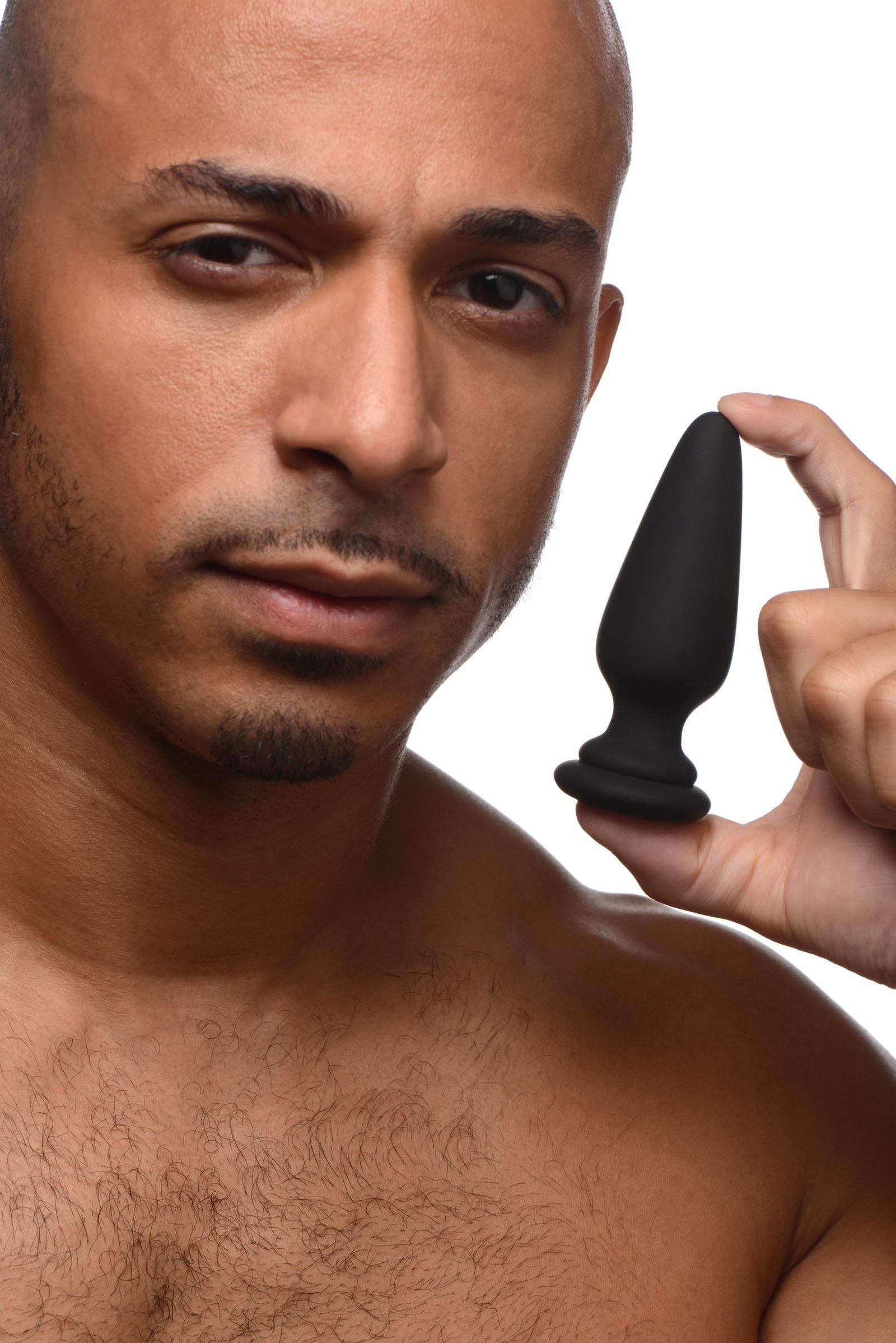 Interchangeable Silicone Anal Plug - Small - Image 2