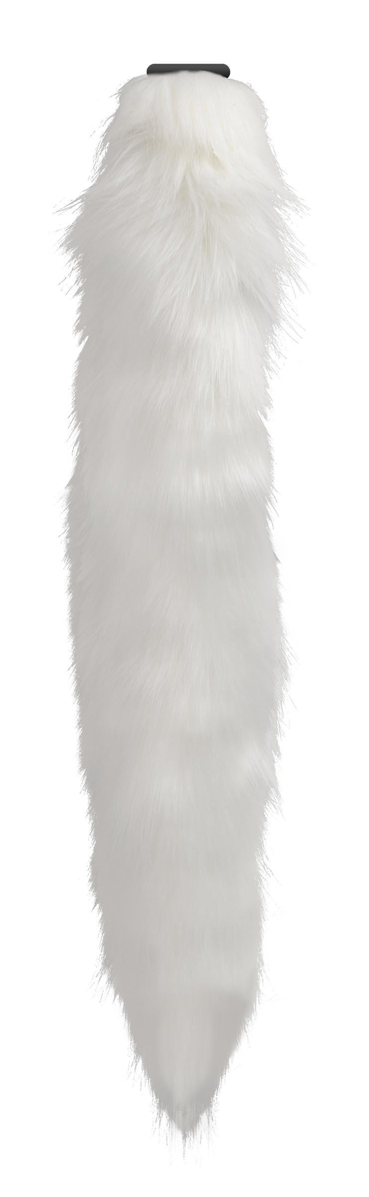 Interchangeable White Fox Tail - Image 2