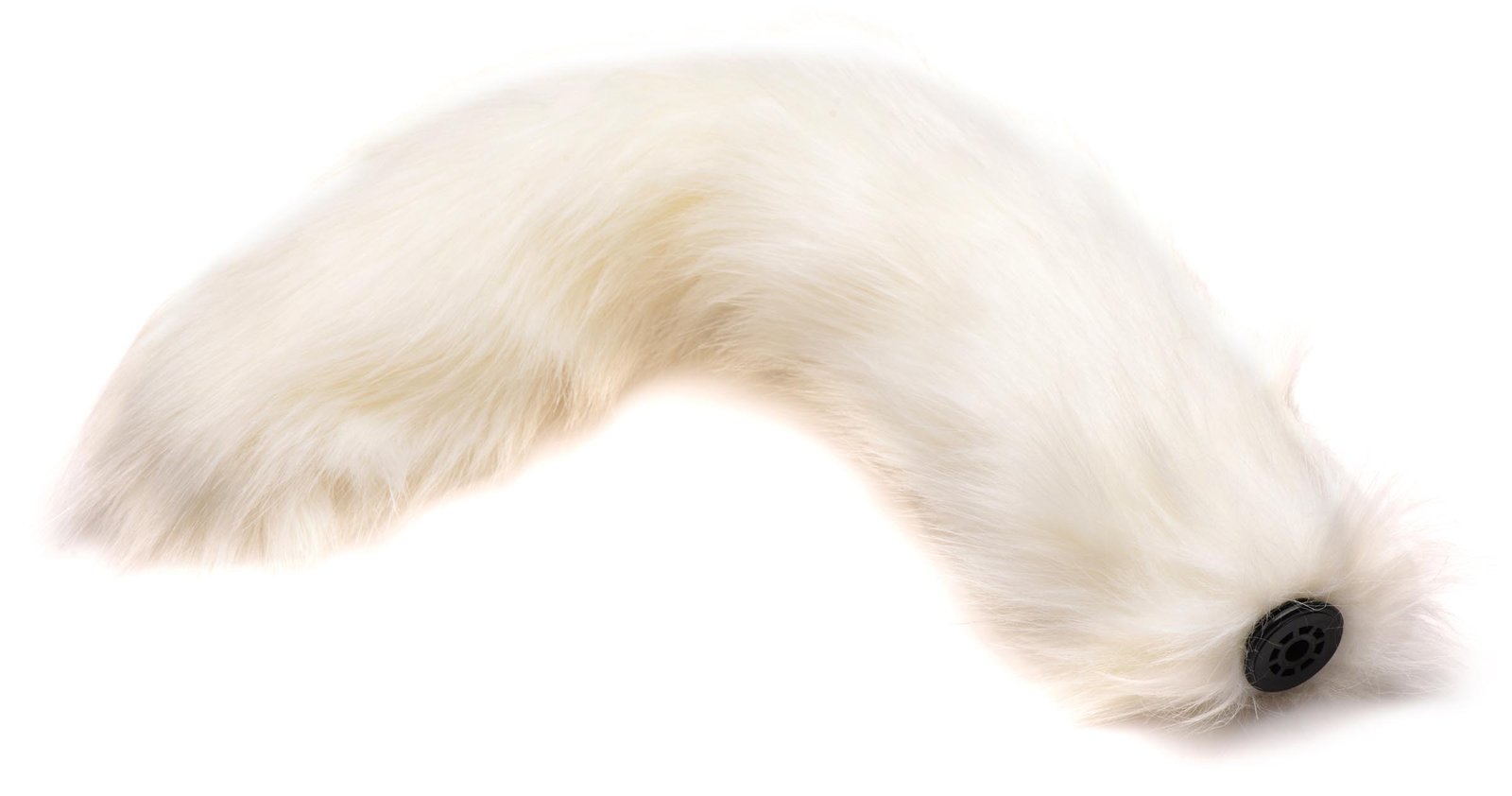 Interchangeable White Fox Tail - Image 3