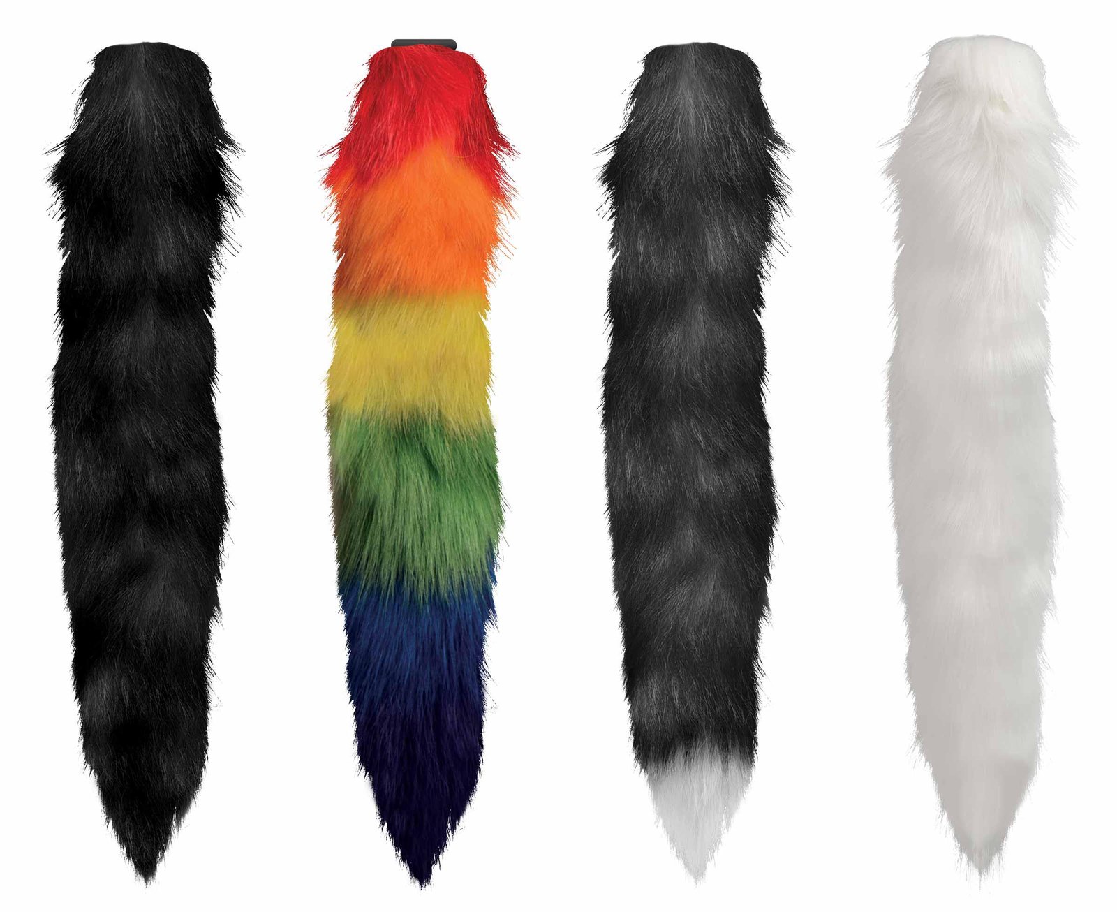 Interchangeable White Fox Tail - Image 5