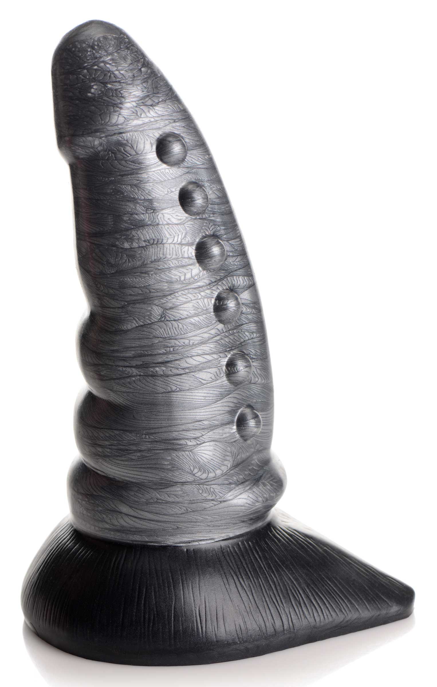 Beastly Tapered Bumpy Silicone Dildo - Image 4