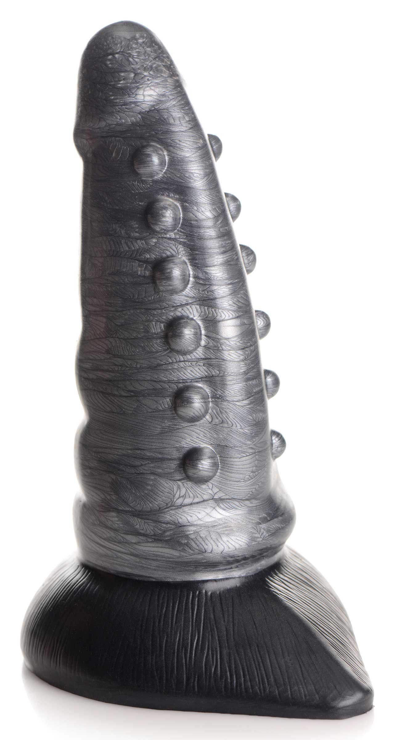 Beastly Tapered Bumpy Silicone Dildo - Image 5
