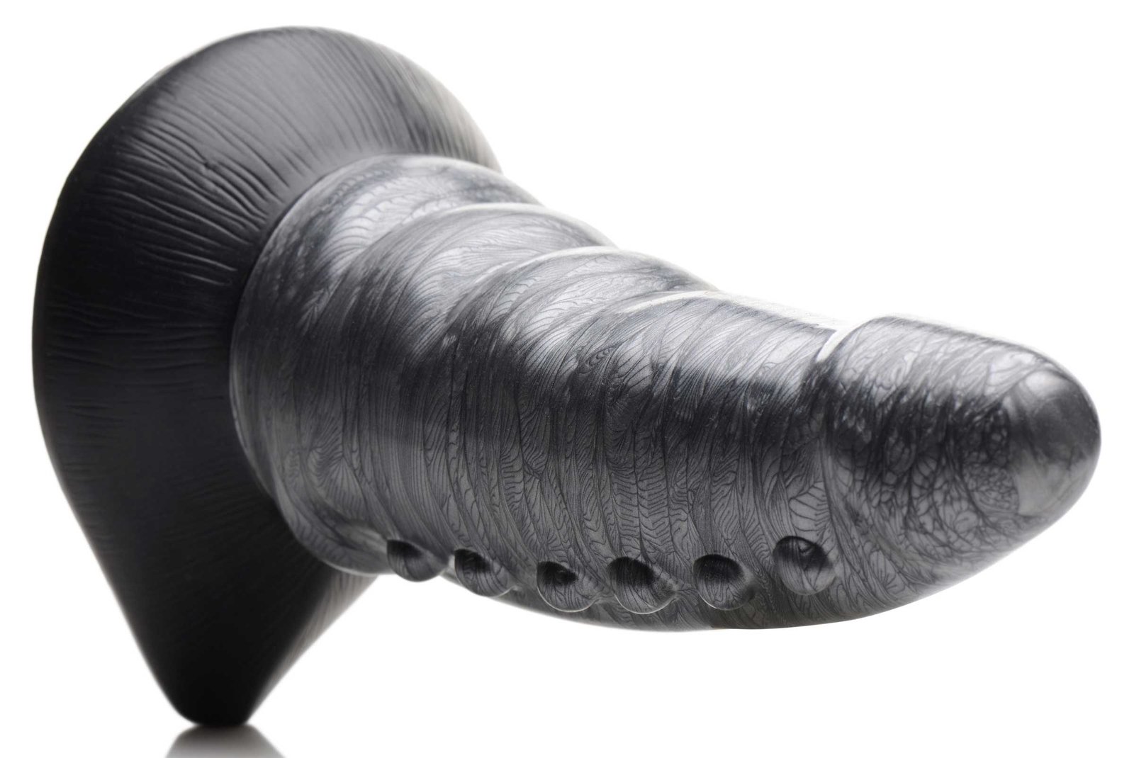 Beastly Tapered Bumpy Silicone Dildo - Image 6