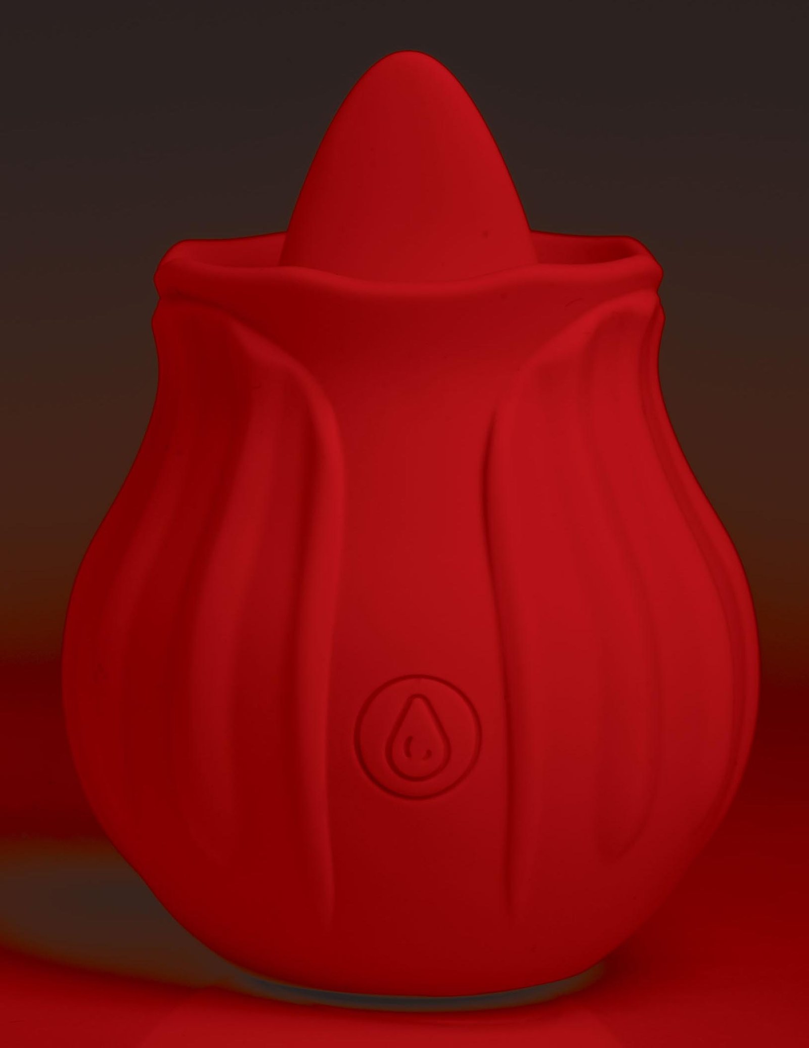 Bloomgasm Wild Violet 10X Silicone Clit Licking Stimulator - Red - Image 4