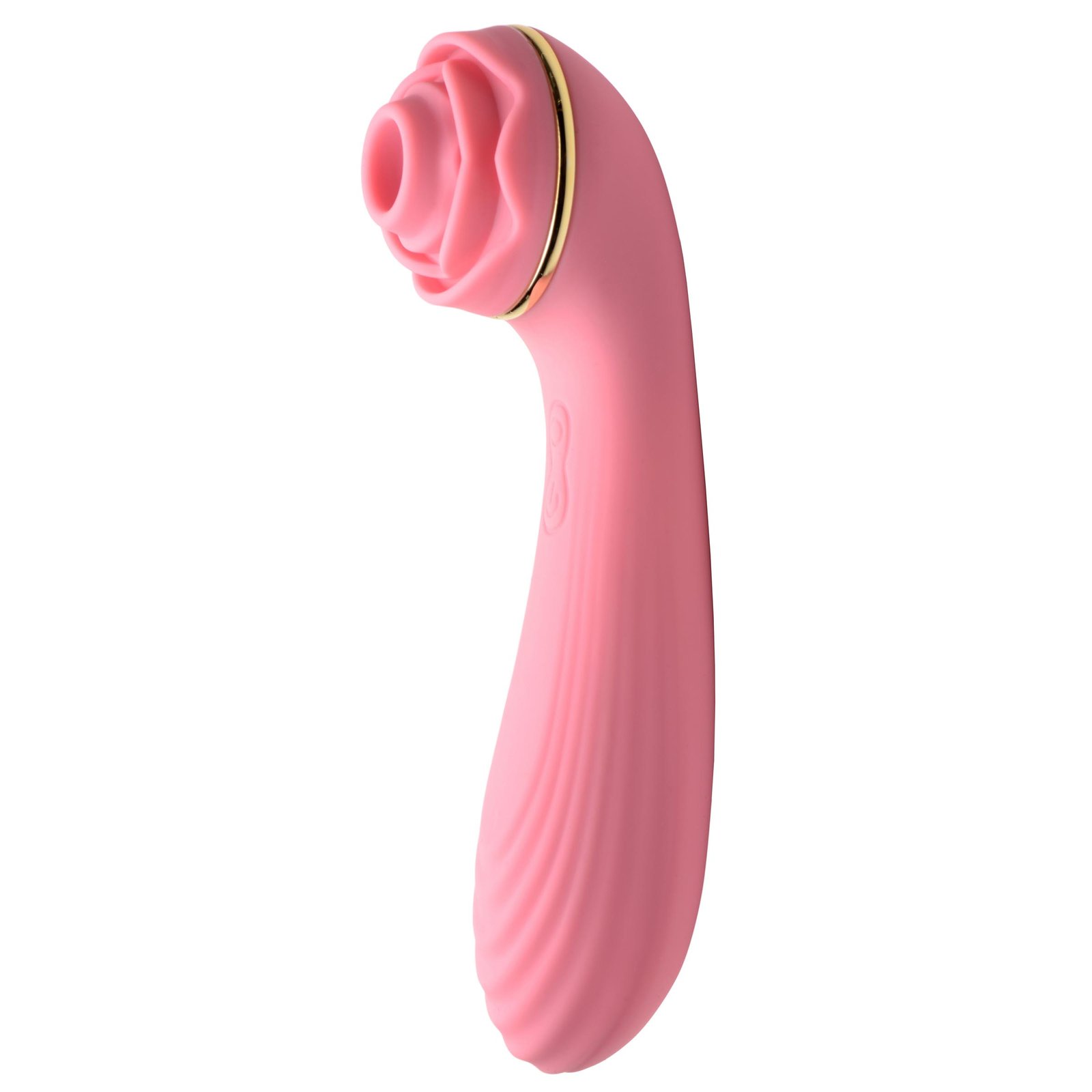 Passion Petals 10X Silicone Suction Rose Vibrator - Pink - Image 5