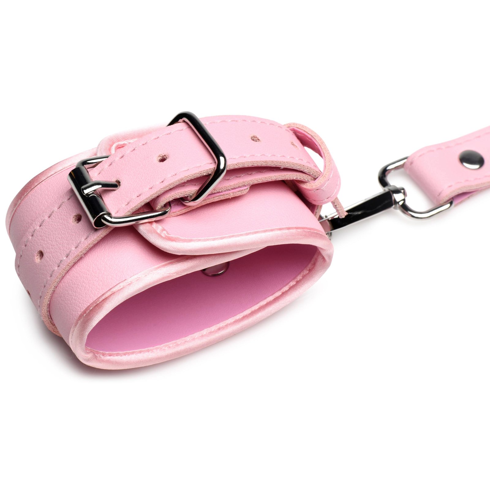 Pink Bondage Thigh Harness with Bows - XL/2XL - Image 8