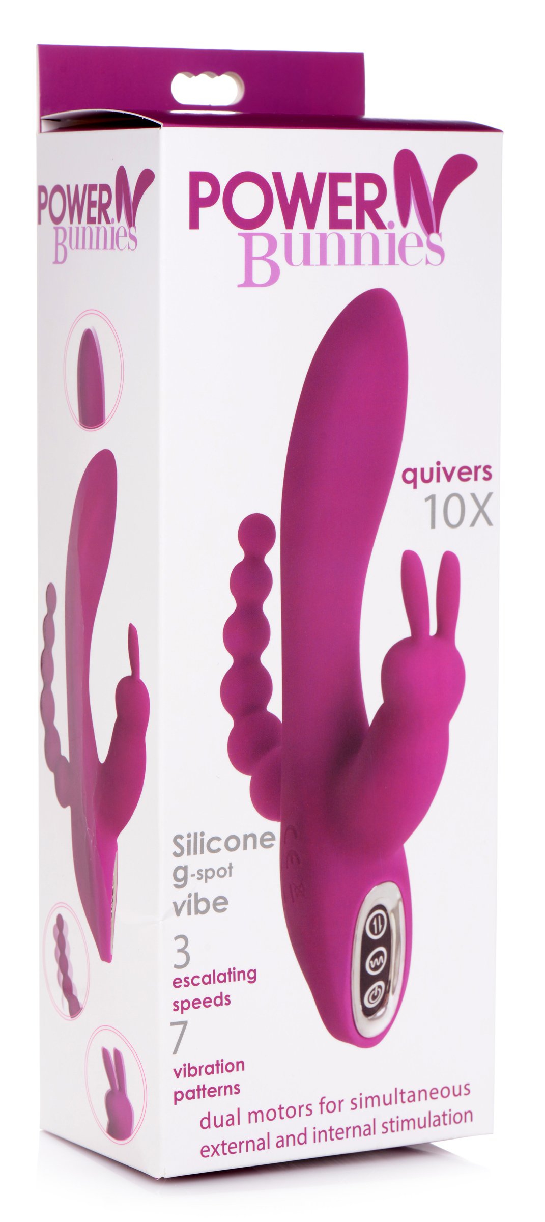 Quivers 10X Silicone G-spot Rabbit Vibrator - Image 8