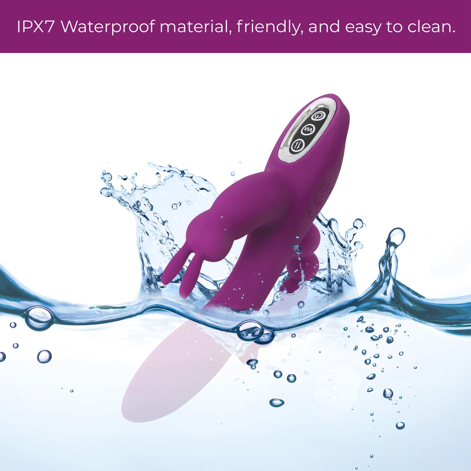 Quivers 10X Silicone G-spot Rabbit Vibrator - Image 4