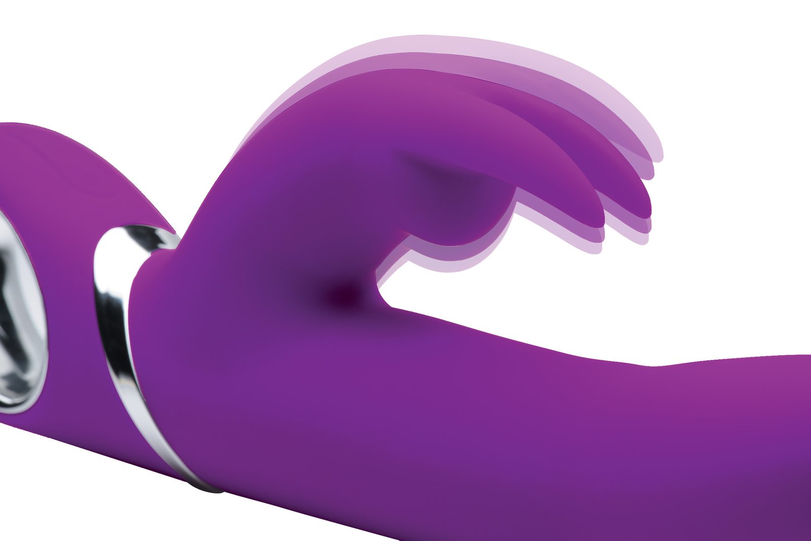 Twirly 66X Spinning Silicone Rabbit Vibrator - Image 3
