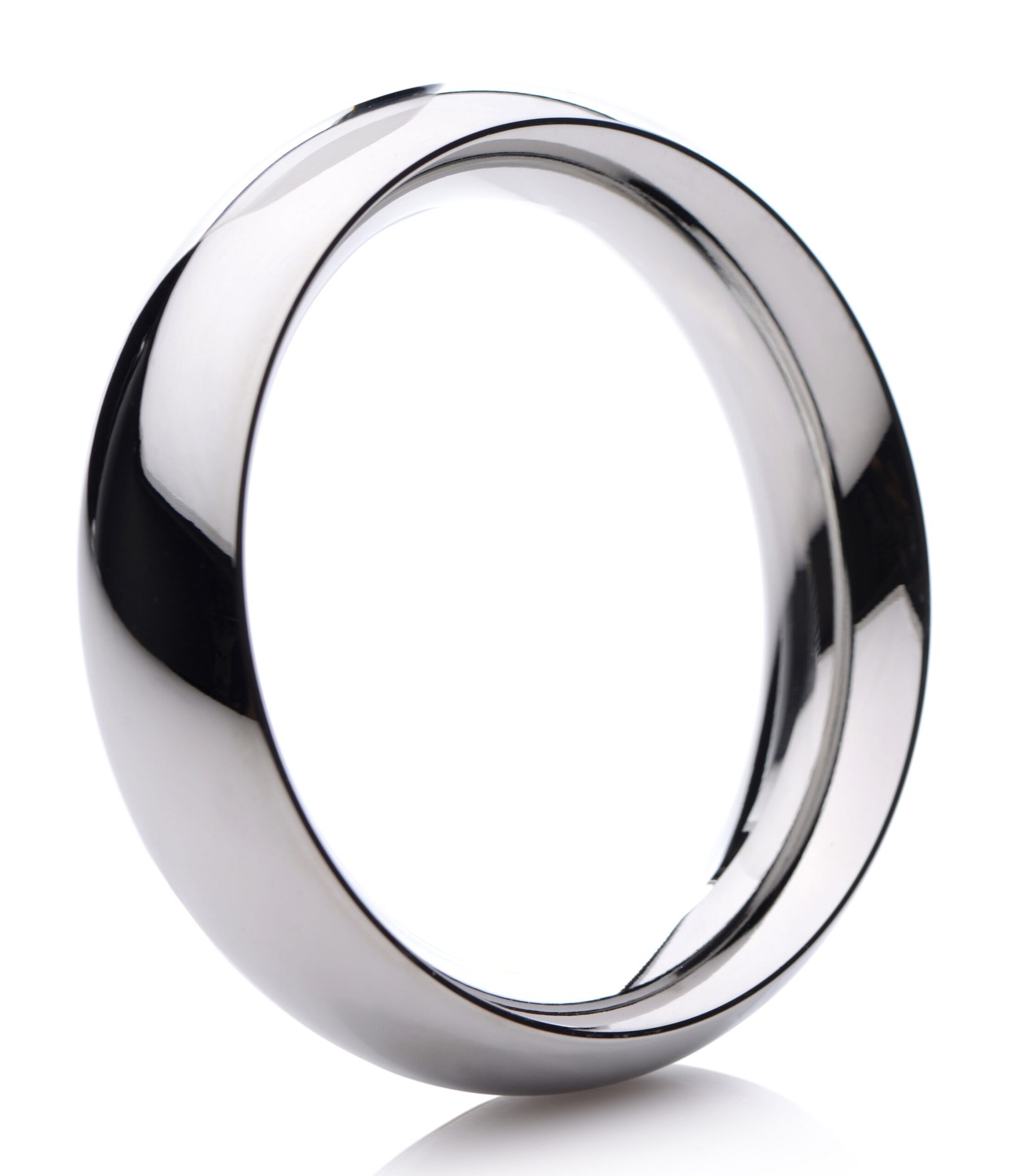 Stainless Steel Cock Ring - 2.25 Inches - Image 4
