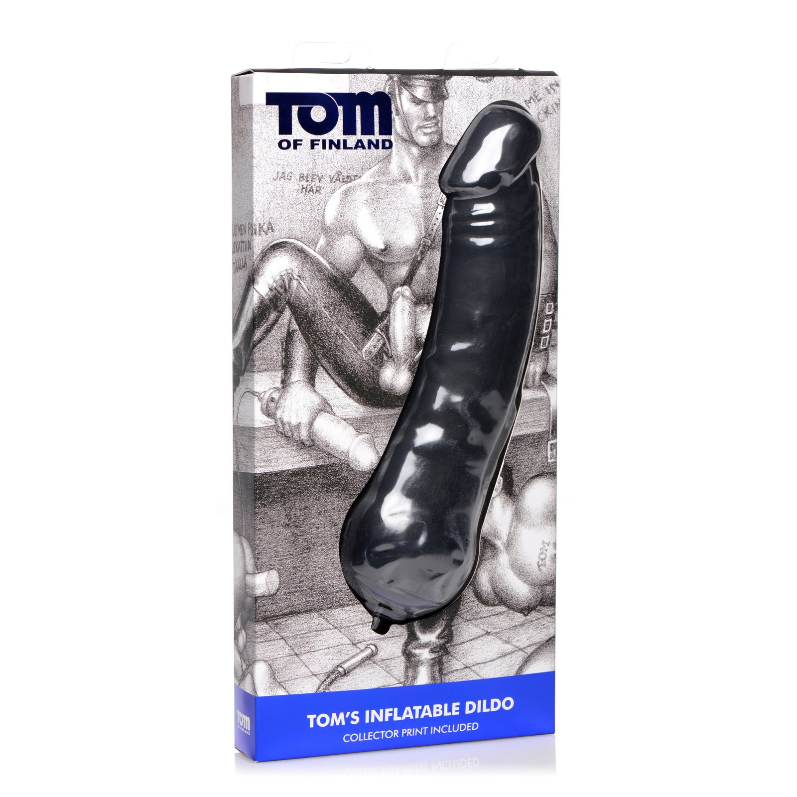 Tom of Finland Toms Inflatable Silicone Dildo - Image 7