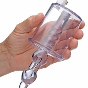 Anal Pump Cylinder with Stimulator Shaft