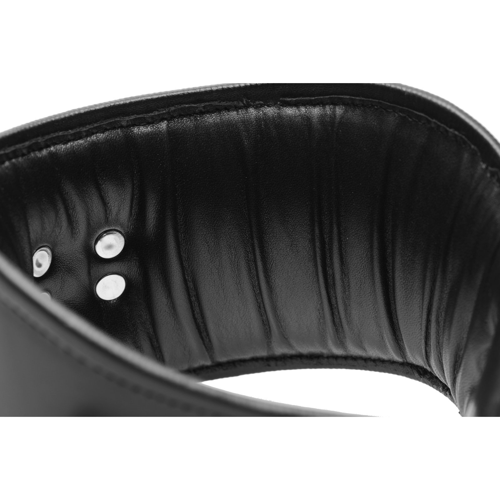 Padded Leather Locking Posture Collar - Image 4